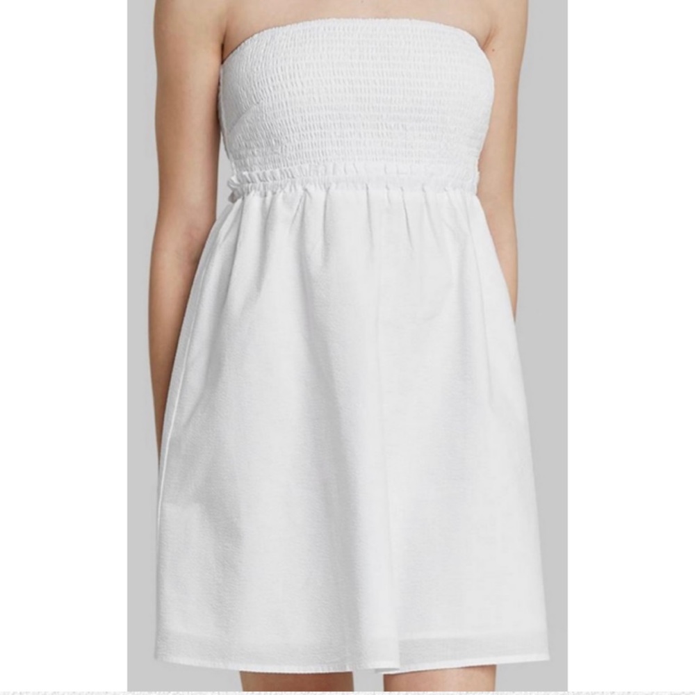 NWT Smocked Tube Top Babydoll Dress - Wild Fable White XS